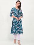 2868b00b-f58a-4678-8192-a4e5e0e65a301709723997453LabelKhojWomenFloralPrintedKeyholeNeckMirrorWorkKurta1.jpg