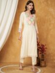 f69eda20-e526-42c4-ac32-0c269410c3be1736177933454LabelKhojWomensOffWhiteCottonJacquardPatchWorkKurtawithPanta1.jpg