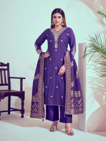 Label khoj Silk kurta Kurta with Trousers & With Dupatta