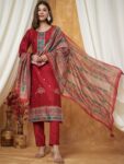 4418c467-9218-4069-9cbc-ba832df7fec41736177852126LabelKhojWomensRedChinonHandEmbroideryKurtawithPantandDupatt1.jpg
