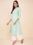 3fd36734-6db9-4ddb-be17-e6f4a0f196ad1709720936292LabelKhojWomenEthnicMotifsCheckedKeyholeNeckThreadWorkKurta1.jpg
