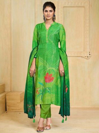 Label khoj Pure viscose Maslin with hand work kurta set